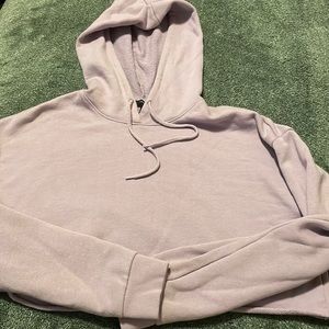 Forever 21 Purple Hoodie S Cropped